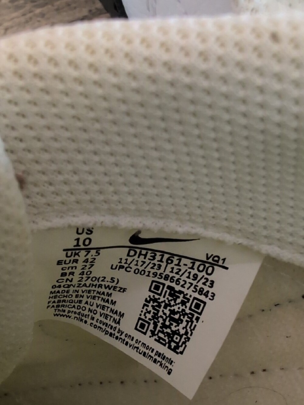 Nike Court Legacy Next Nature Womens Sneakers Shoes DH3161-100 10 W284 - Picture 9 of 10